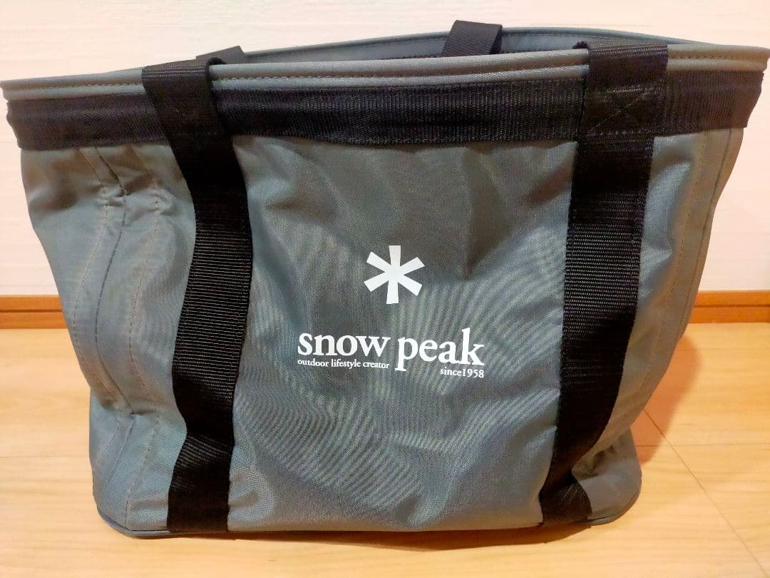 スノーピーク 鉄板焼エンバーナー +ギアコンテナ＋まな板＋ガス缶燃料