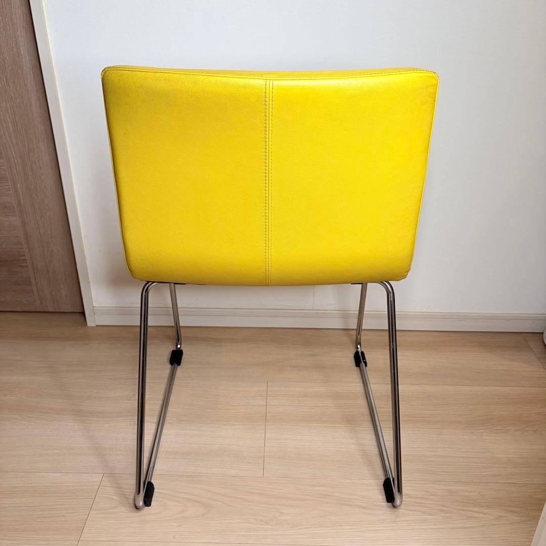 レア！絶版品！人気！BERNHARD ダイニングチェア イエロー IKEA