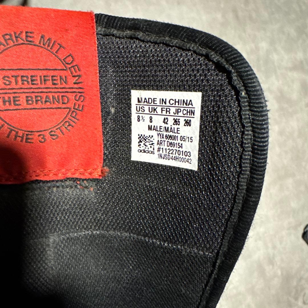 adidas スノーボードブーツ US8 ブラック/レッド