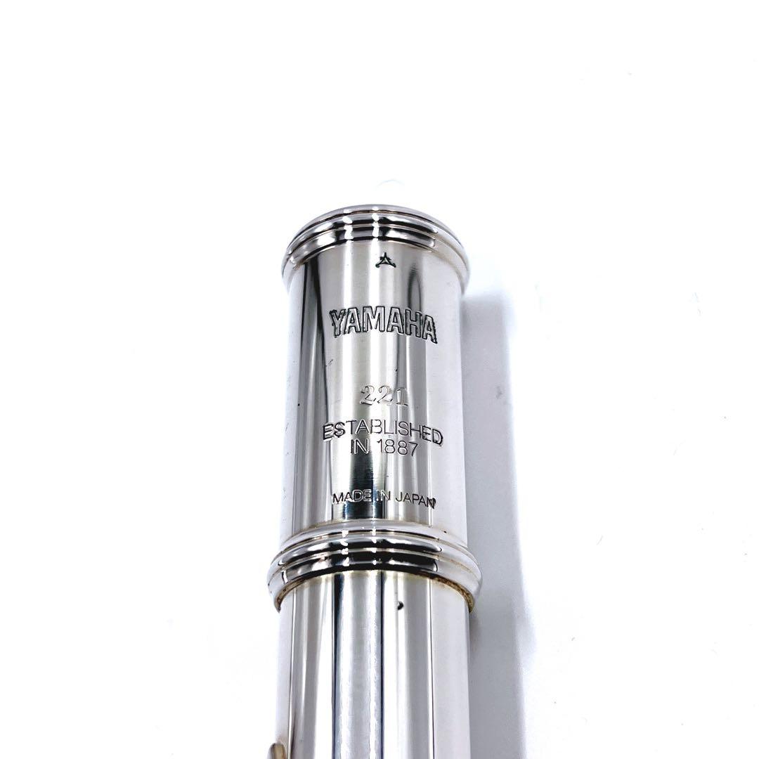 【美品】 YAMAHA ヤマハ YFL-221 後期型 フルート ケース付き