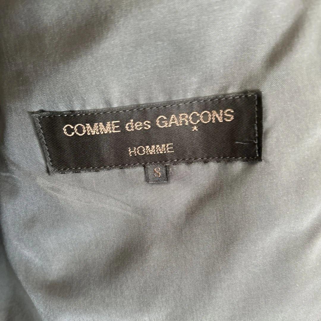 80s コムデギャルソン オム テーラードジャケット　グレー　ヘリンボーン