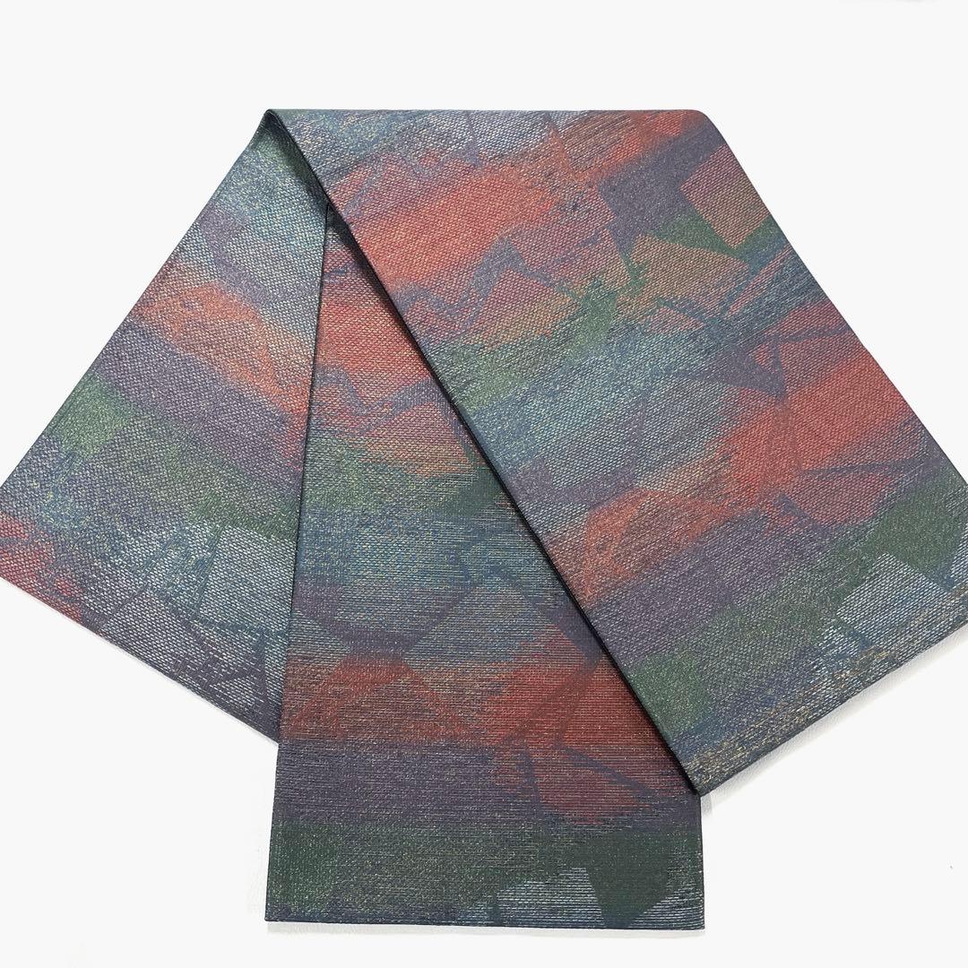 専用帯6025 4909 5852 三点セット●都喜ヱ門 虹彩 高級 正絹 六通