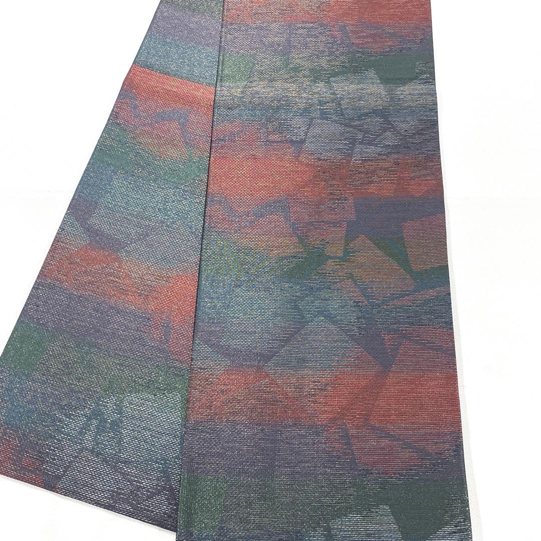 専用帯6025 4909 5852 三点セット●都喜ヱ門 虹彩 高級 正絹 六通