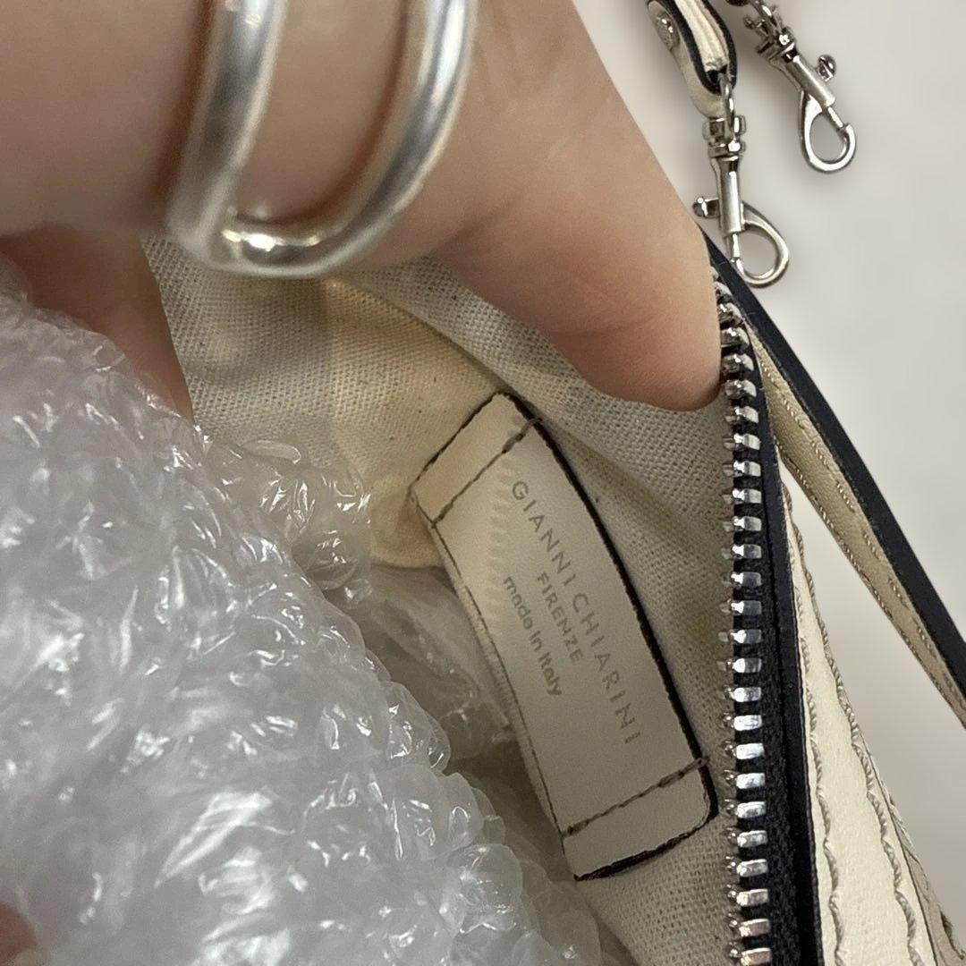 ジャンニキャリーニ　2wayショルダーバッグ　美品