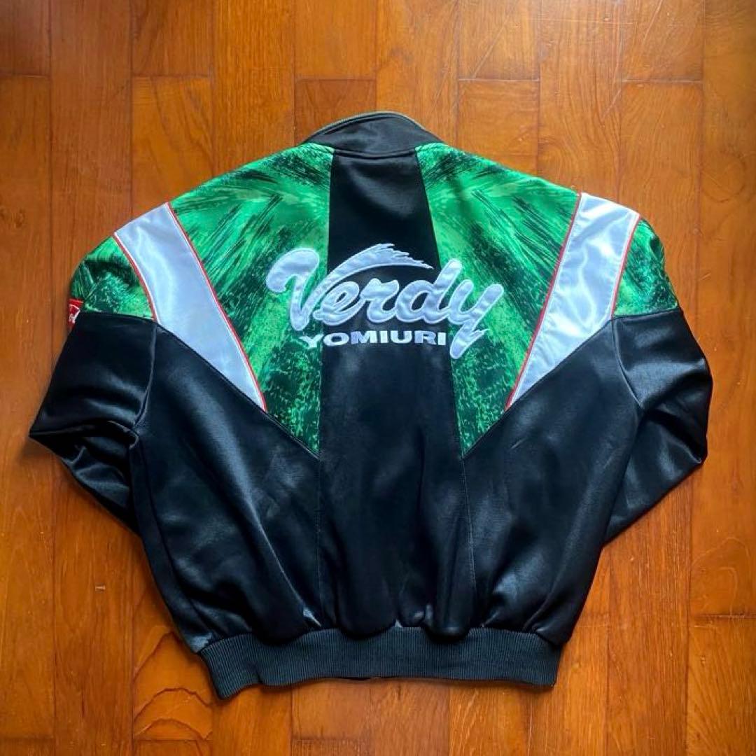 90s ミズノ 読売ヴェルディ トラックジャケット ジャージ 実使用品 レア