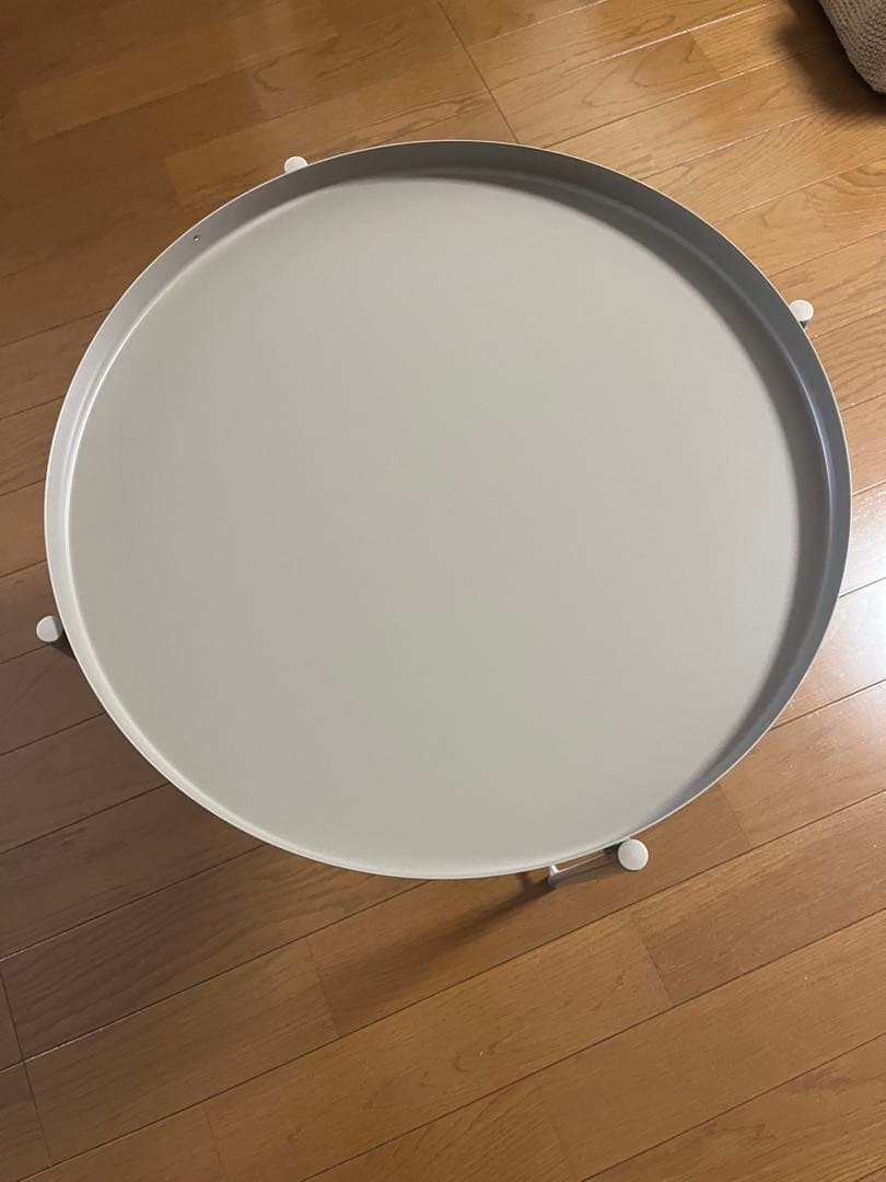 IKEA 丸テーブル　サイドテーブル　リメイク