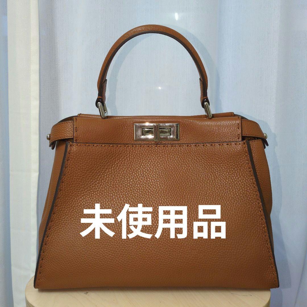 jamuONEHANDLE 2wayレザー ハンドバッグ キャメル