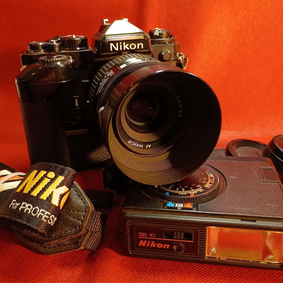 ニコンFEレンズ、ワインダーMDセット