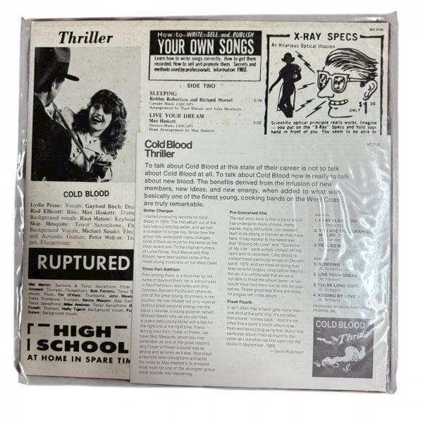 Cold Blood (コールド・ブラッド) 『Thriller!』