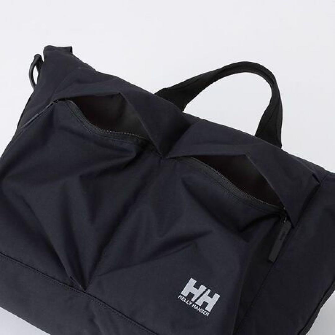 希少 HELLY HANSEN ヘリーハンセン ショルダートートバッグ ブラック