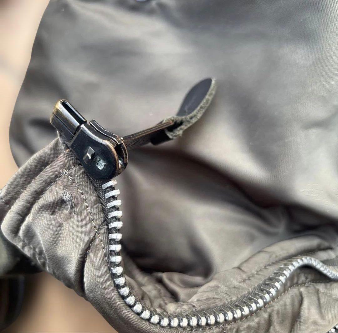 Alpha アルファMA-1フライトジャケット オリーブグリーン L