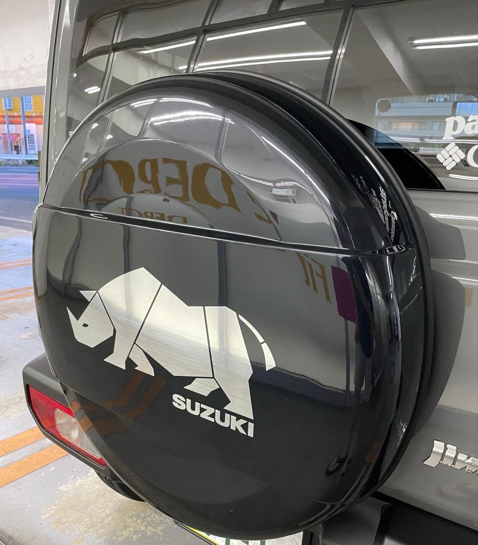 JB64 ジムニー 純正 スペアタイヤカバー サイ ホイールカバー 35ハード