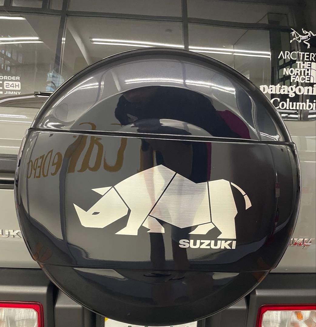 JB64 ジムニー 純正 スペアタイヤカバー サイ ホイールカバー 35ハード