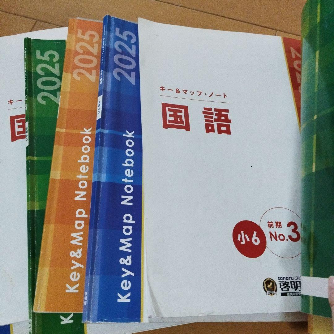 値下げ⭐️啓明館小6前期テキスト