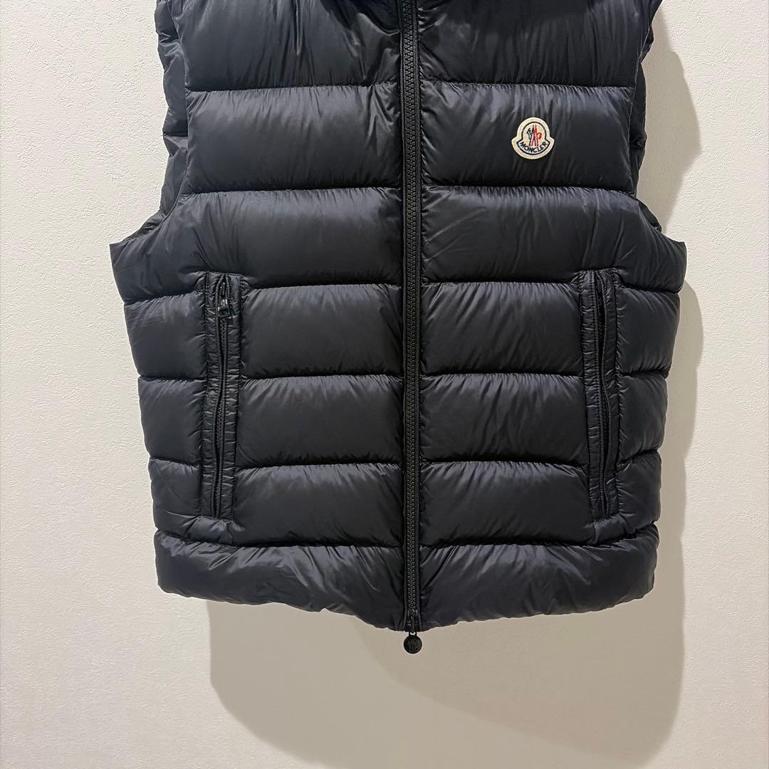 【極美品✨】モンクレール　ダウンベスト　モントレイユ　Lサイズ　黒　国内正規品