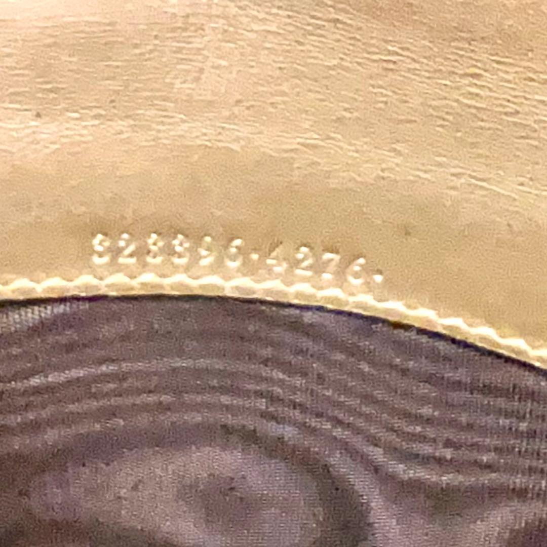 グッチ 長財布 シマ マイクロGG インターロッキング レザー 大容量 ゴールド