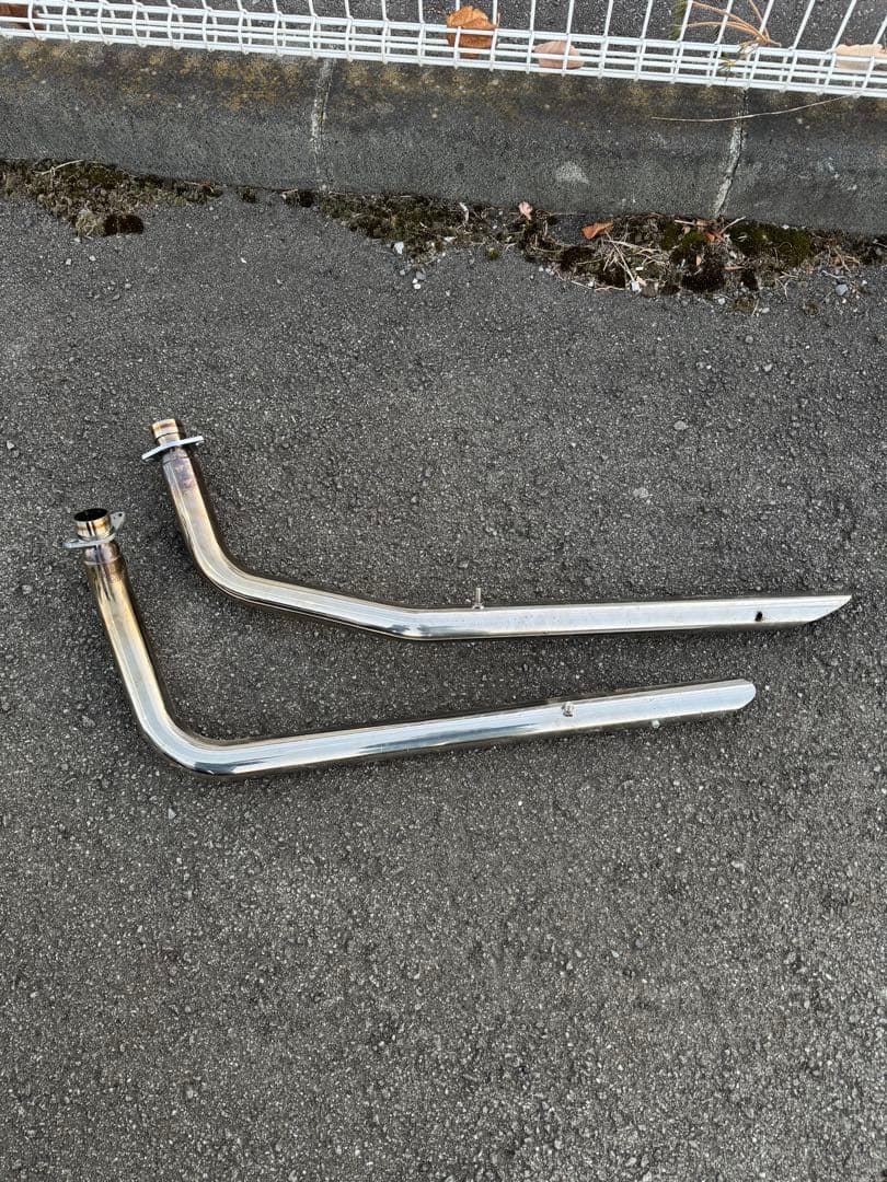 シャドウスラッシャー400 ステンレス スラッシュカットマフラー