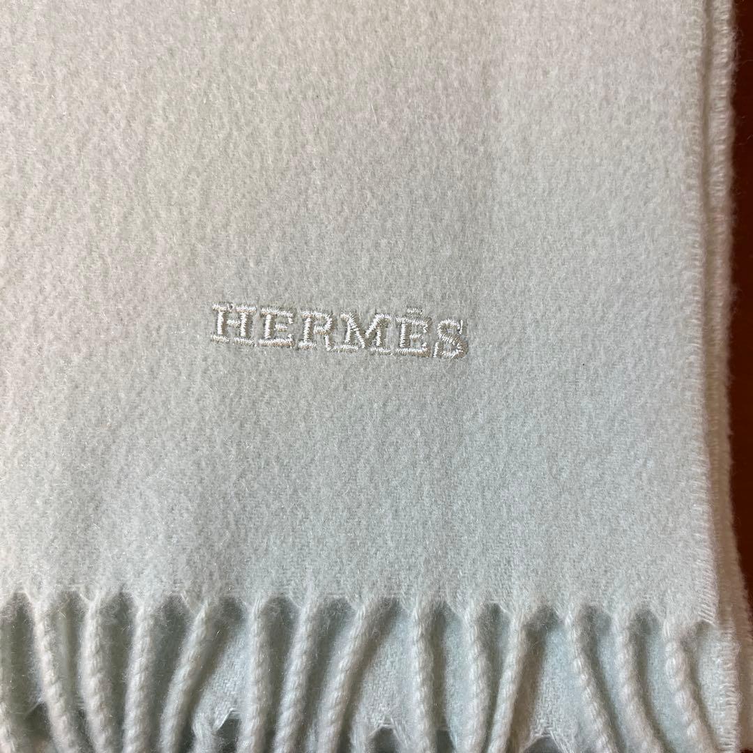 HERMESカシミアウールストール