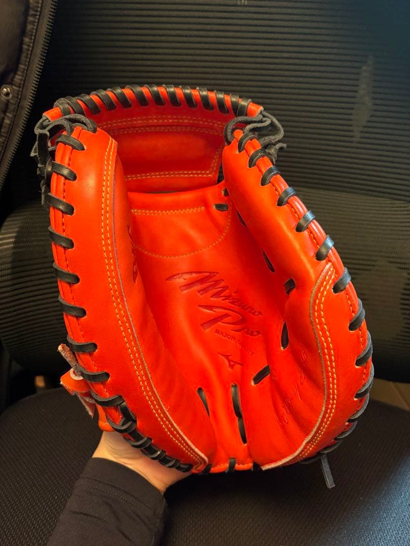 E*p様 ミズノプロ　軟式キャッチャーミット號　炭谷モデル　袋付き