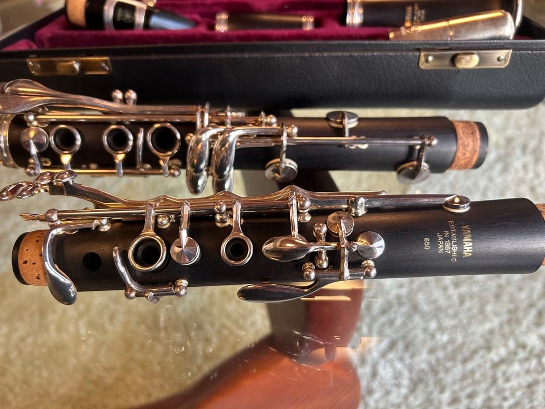 【美品】YAMAHAクラリネット650 ESTABLISHED IN1887