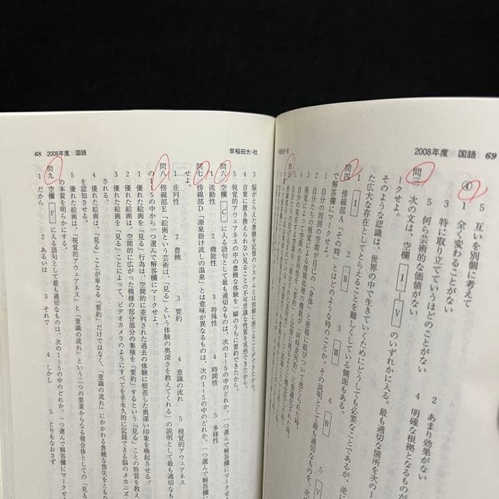 赤本　早稲田大学　社会科学部　1988年～2018年　31年分