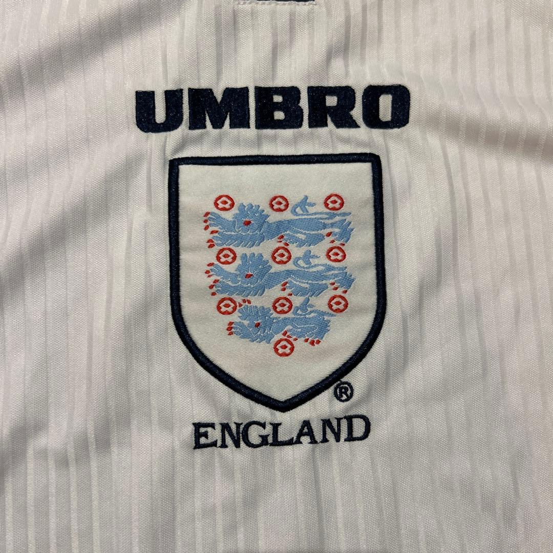 柴田ひかり90s UMBRO アンブロ　イングランドロングスリーブ　ユニフォーム