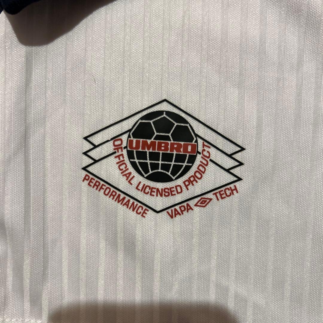 柴田ひかり90s UMBRO アンブロ　イングランドロングスリーブ　ユニフォーム