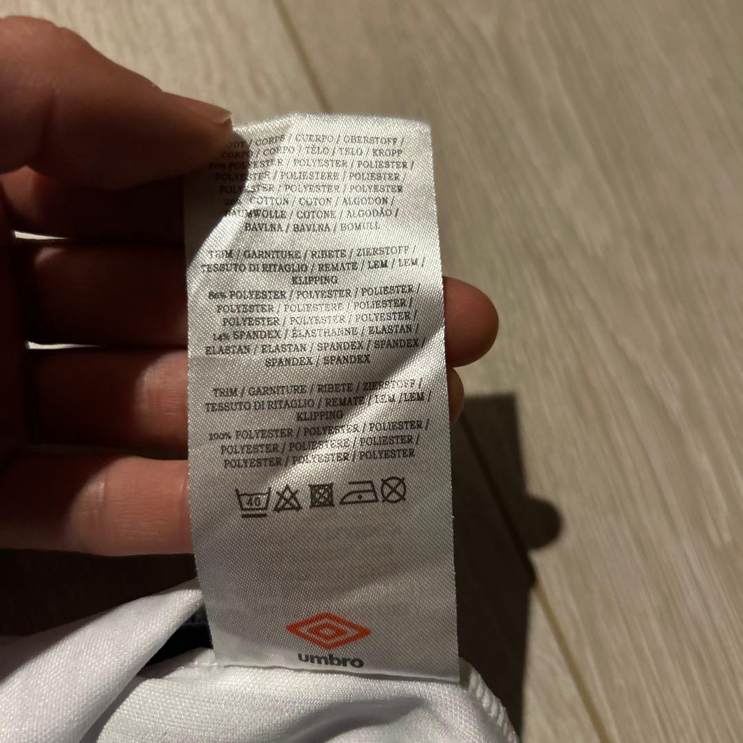 柴田ひかり90s UMBRO アンブロ　イングランドロングスリーブ　ユニフォーム