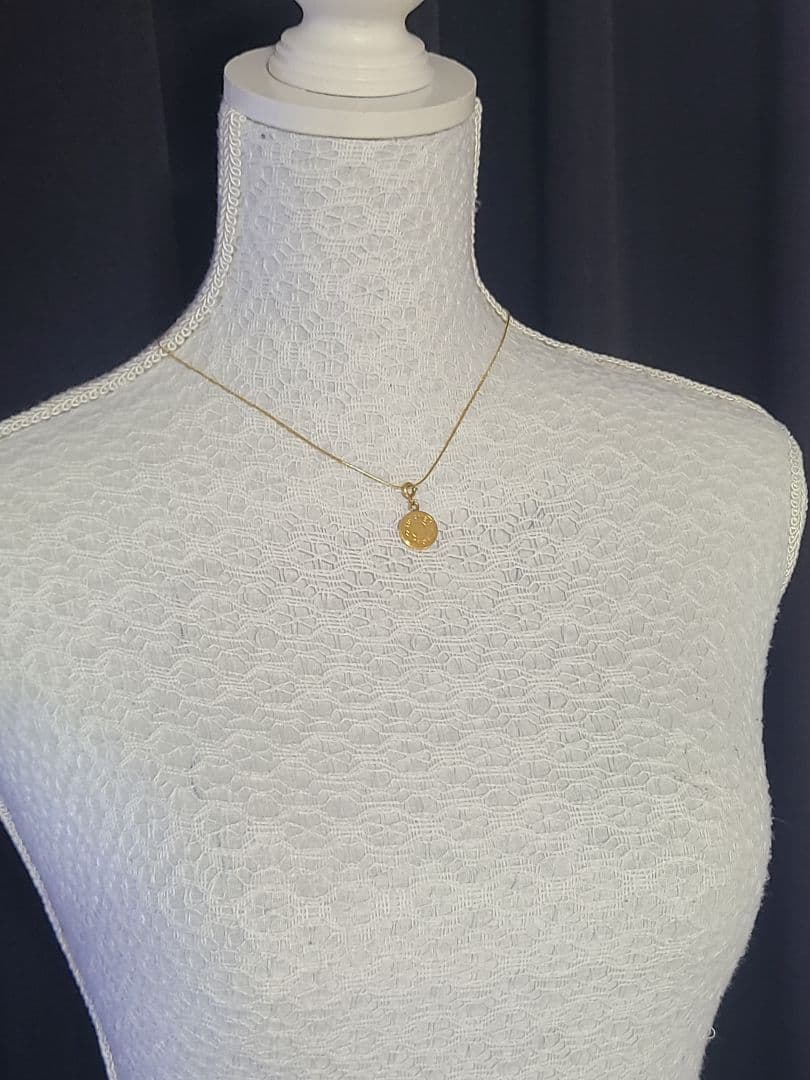 エルメス　セリエ　ネックレス　ペンダントトップ　ゴールド　小さいサイズ