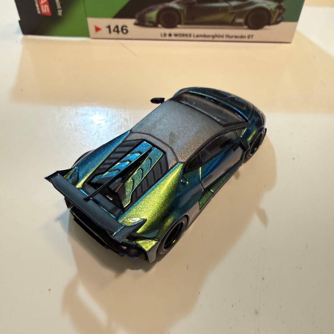 MINI GT 146 リバティーウォーク　ランボルギーニ ウラカン　グリーン