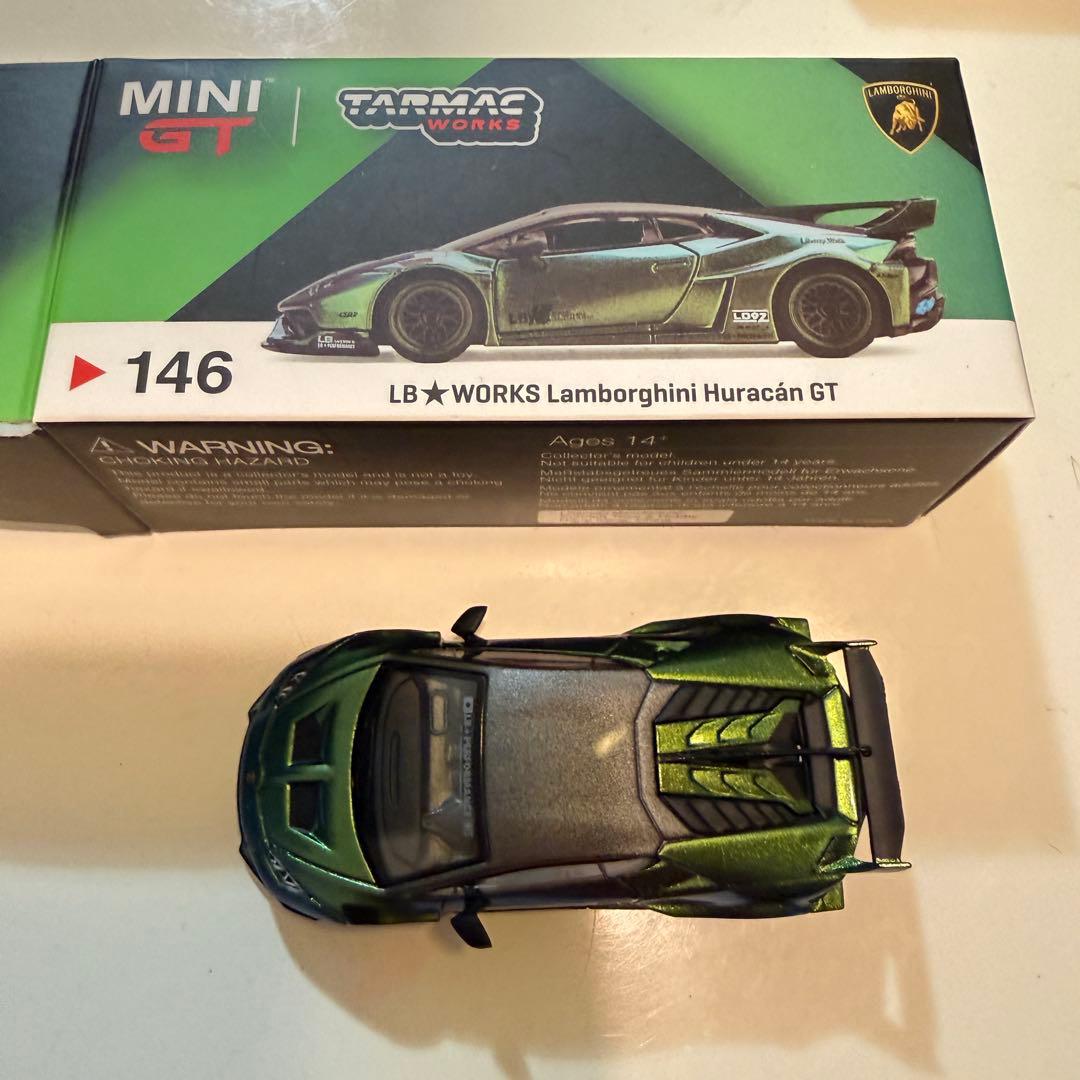 MINI GT 146 リバティーウォーク　ランボルギーニ ウラカン　グリーン