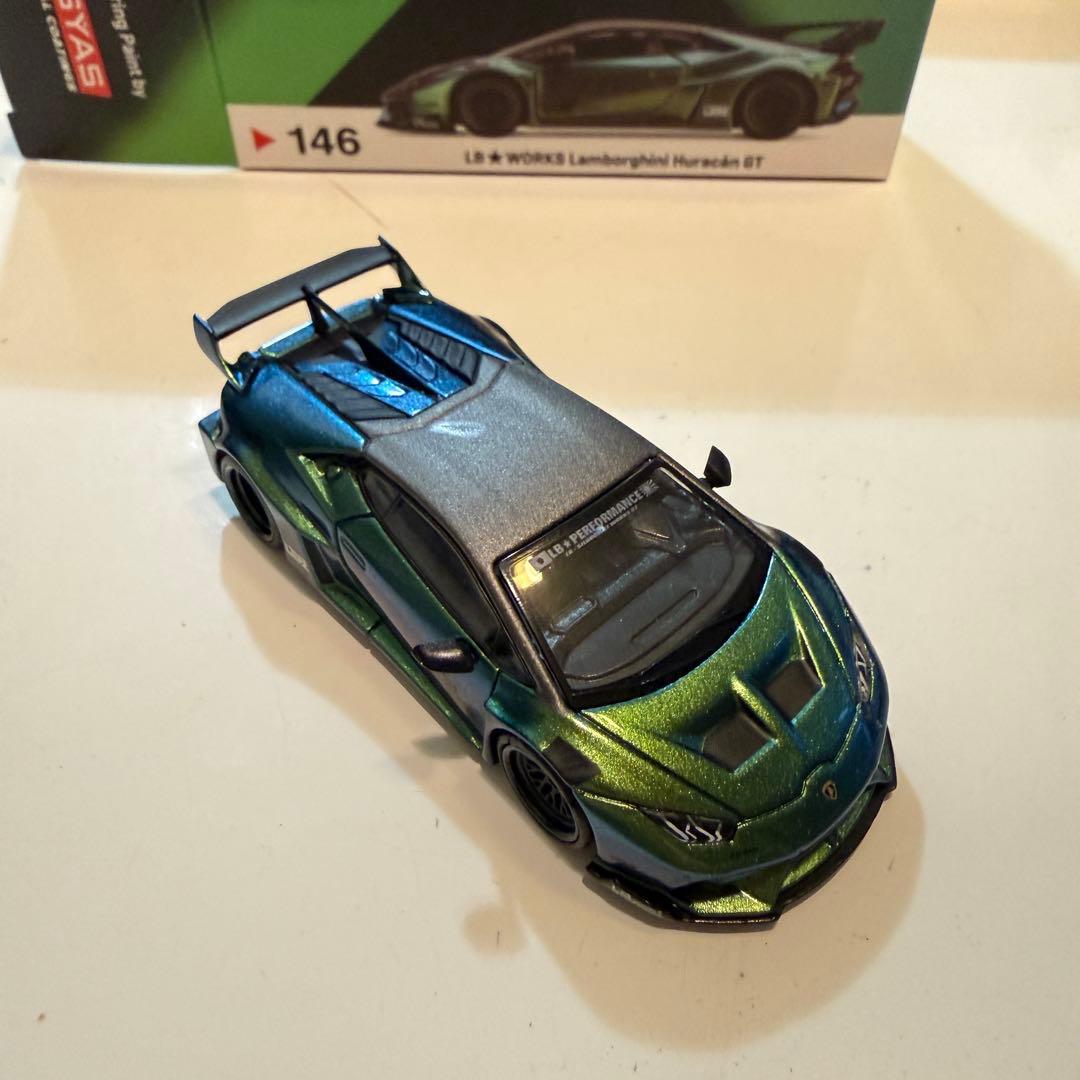 MINI GT 146 リバティーウォーク　ランボルギーニ ウラカン　グリーン