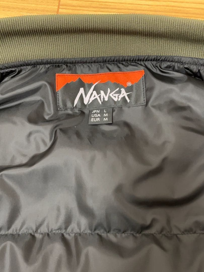 NANGA ナンガ 別注モデル MA-1