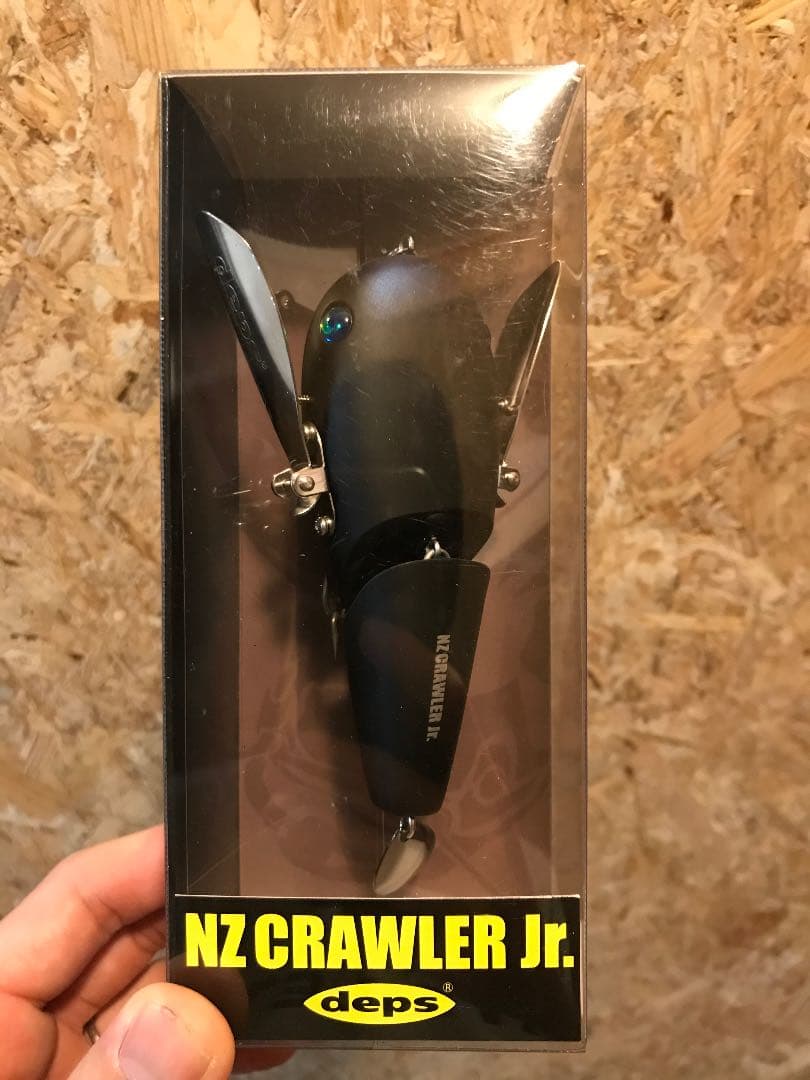 NZクローラーJr. ジェットブラック　デプス　レイドジャパン　金森隆志