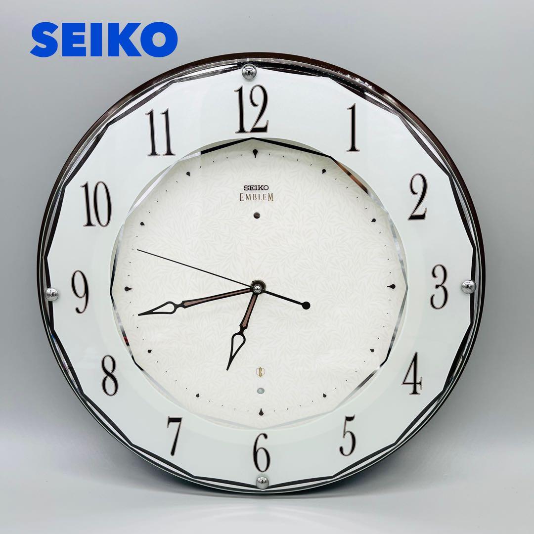 ［美品］SEIKO 壁掛け　アナログ時計　HS524B