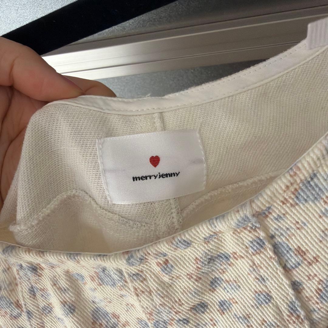 merry jenny petit flowerチュールキャミワンピース