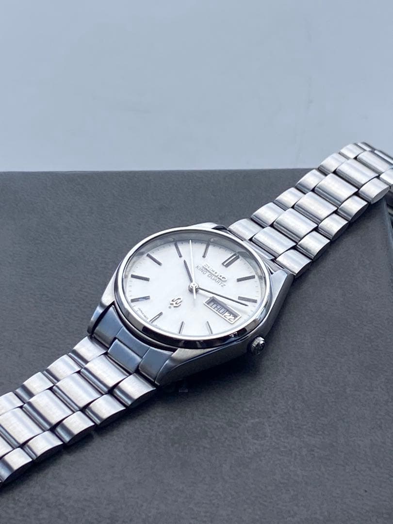 セイコー SEIKOキングクォーツ　アンティーク　極美品