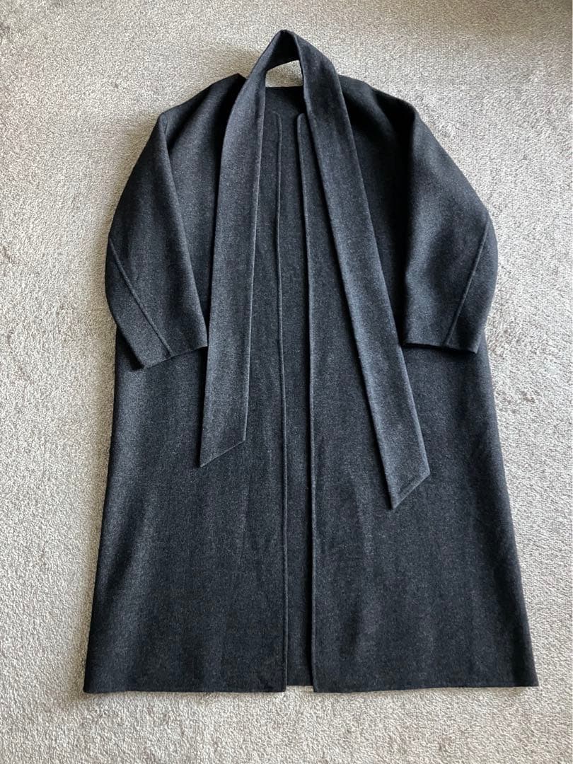 ARTS&SCIENCE ヤク　コート　チャコールグレー　サイズ1