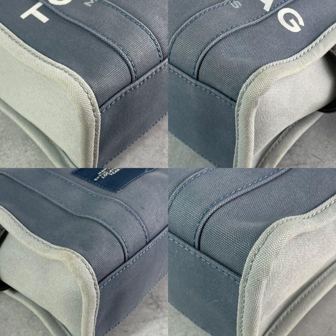 ✨稀少✨美品✨マークジェイコブス　ザ トートバッグ　2way カラーブロック　青