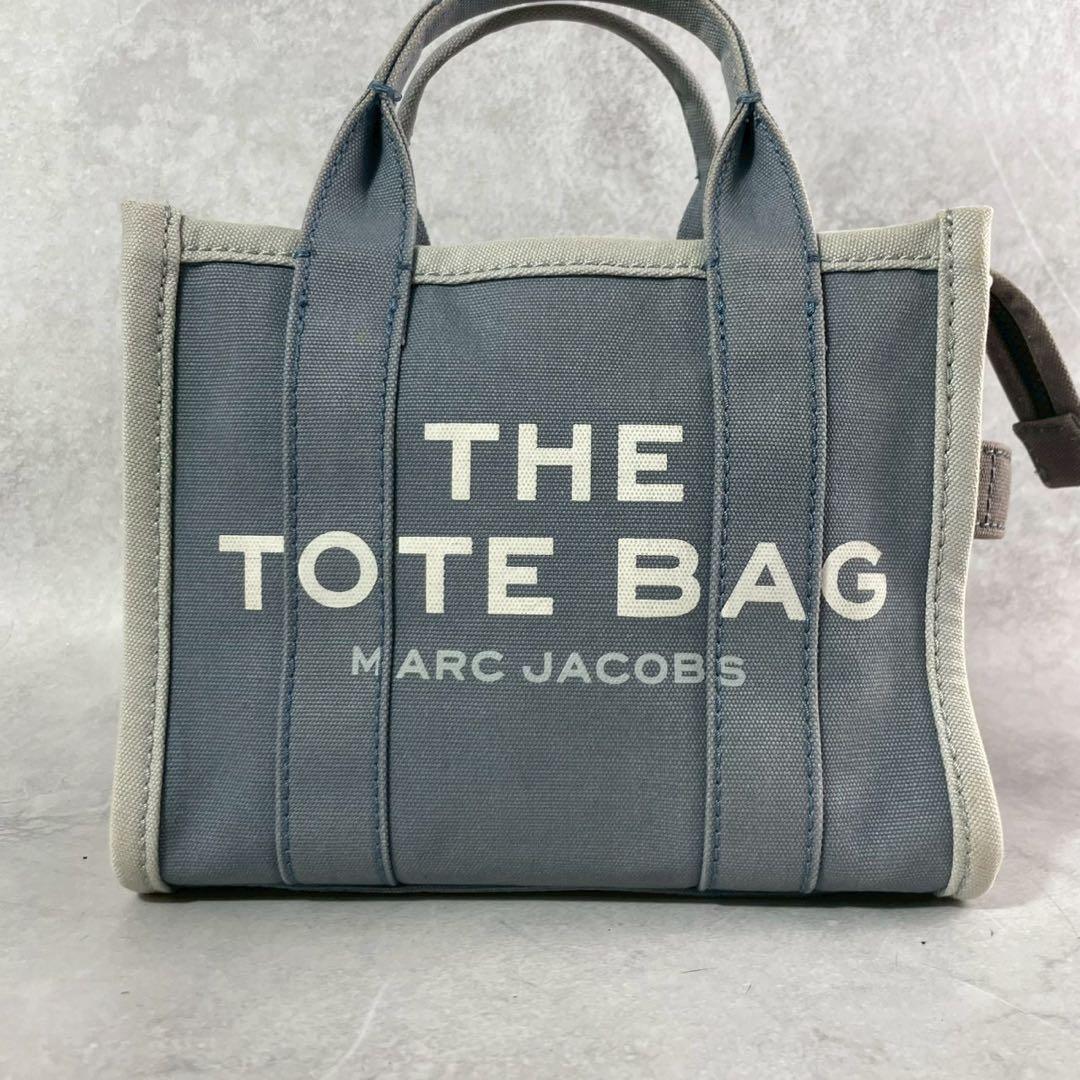 ✨稀少✨美品✨マークジェイコブス　ザ トートバッグ　2way カラーブロック　青