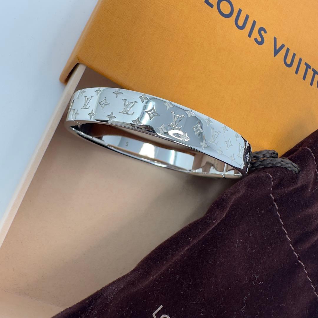 ルイヴィトン M00249 カフナノグラム バングル LE0117