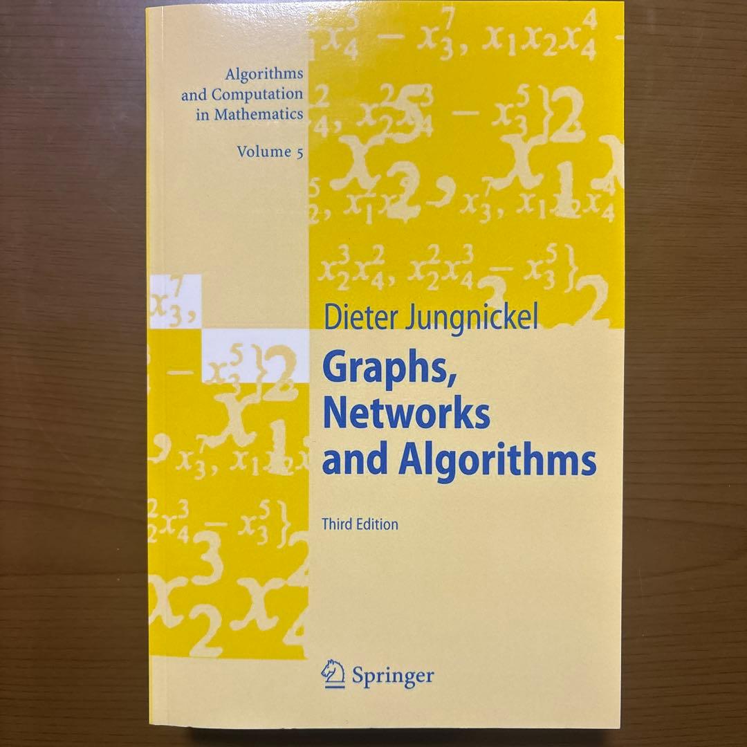 Graphs, Networks and Algorithms【洋書美品】