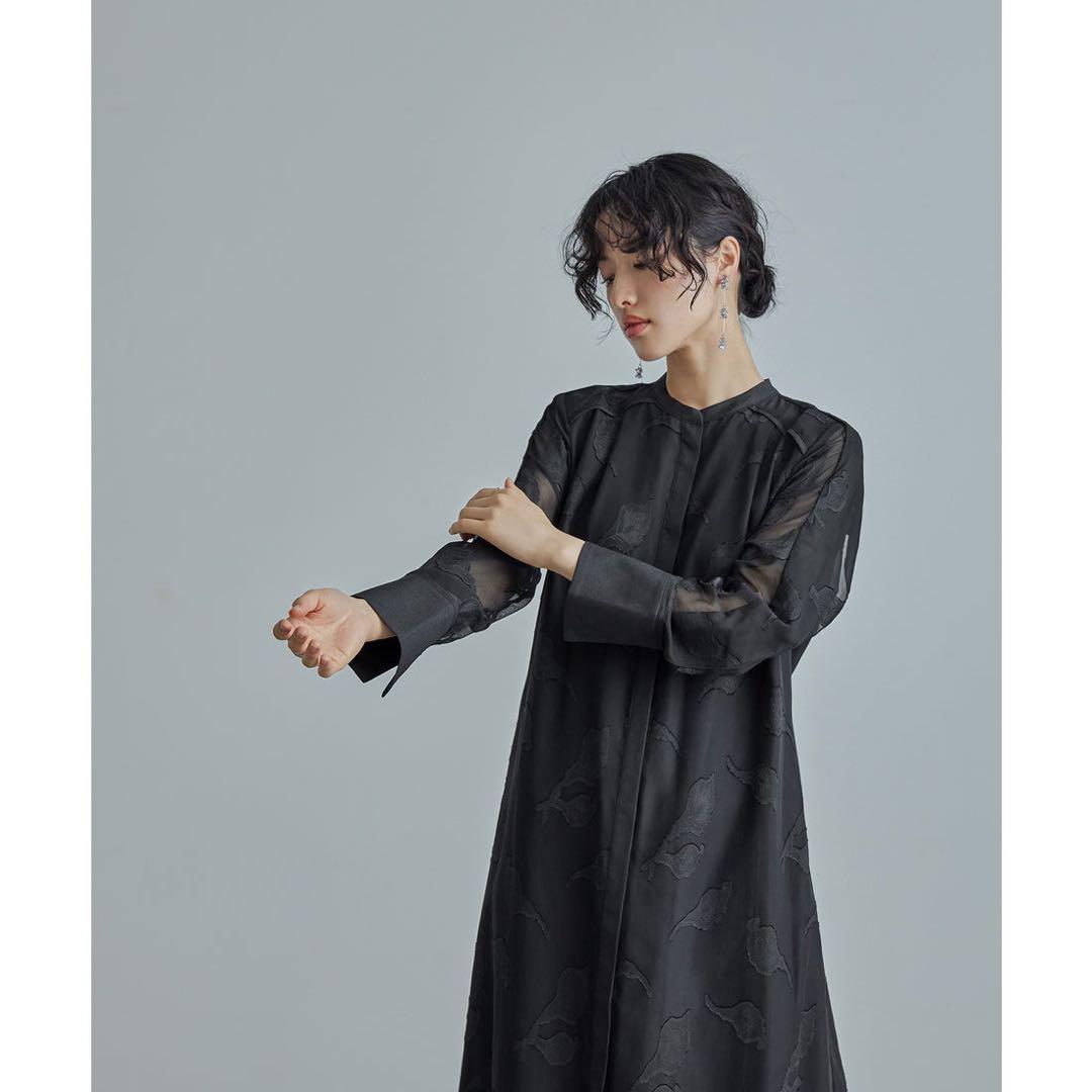 ニアナ【美品】オパールシャツワンピースパーティードレス M