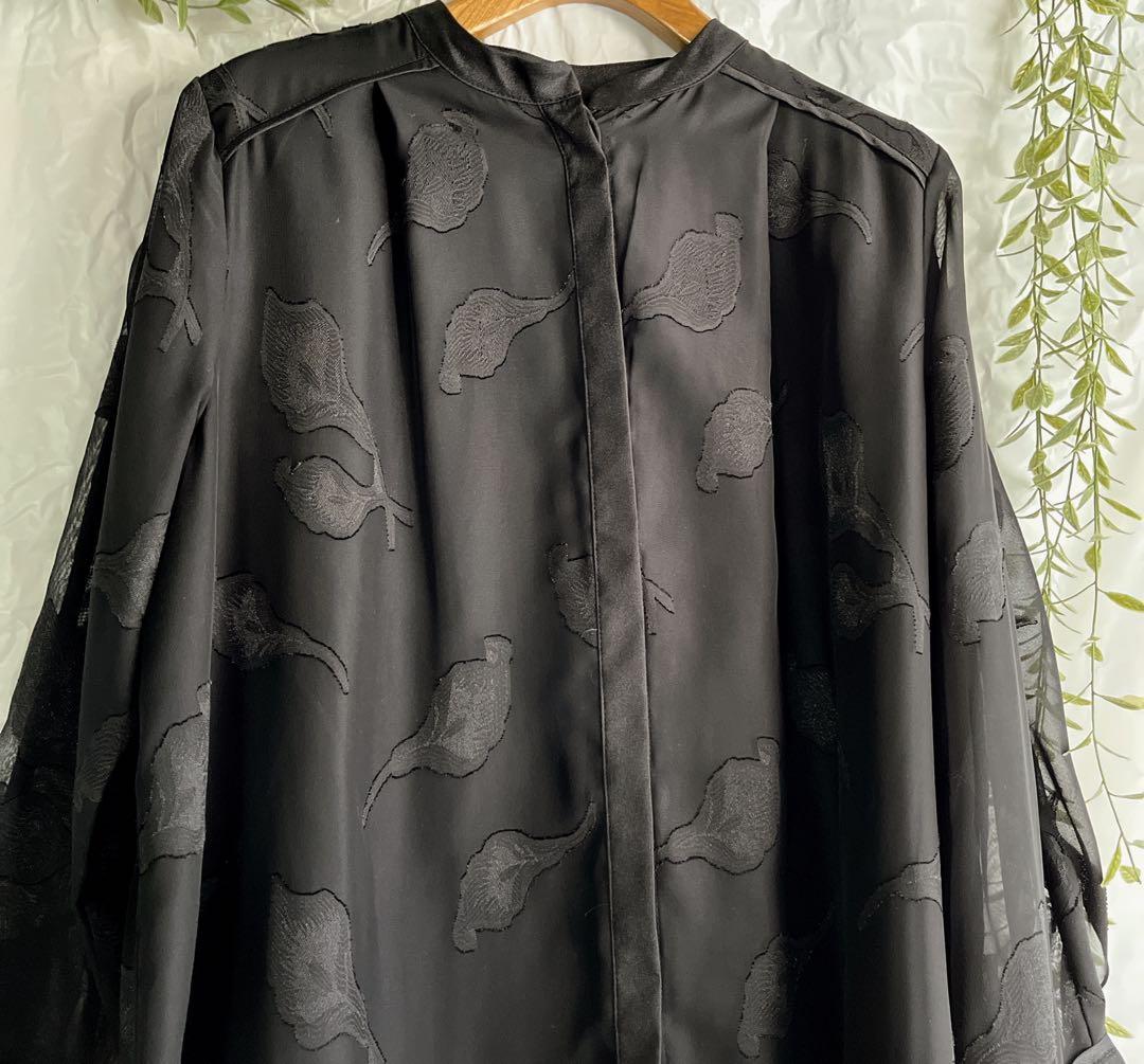 ニアナ【美品】オパールシャツワンピースパーティードレス M