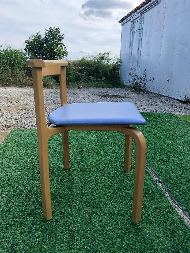 ●天童木工 椅子 イス 2脚 セット T-5348WB-ST型 天然木製フレーム