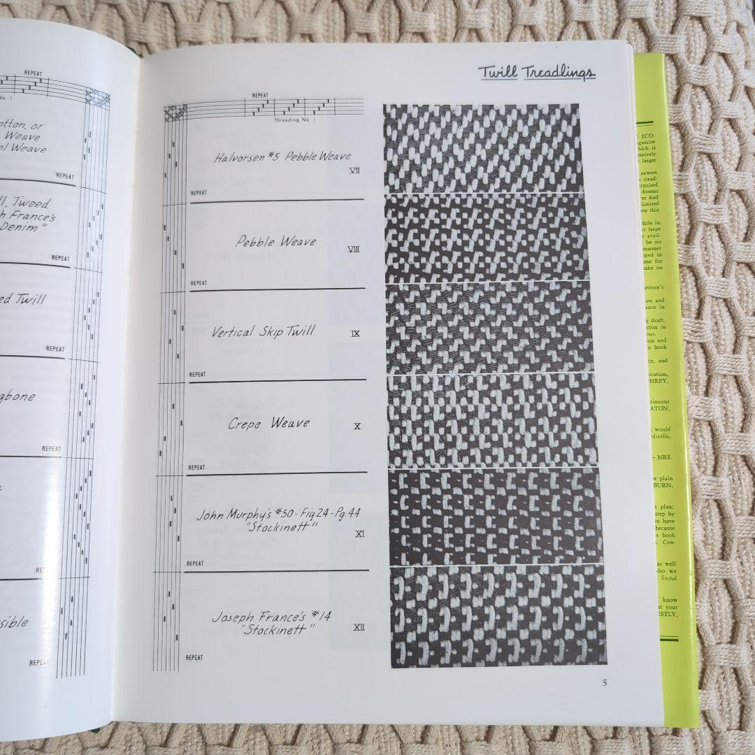 T-3001【中古】希少　A Handweaver's Pattern Book