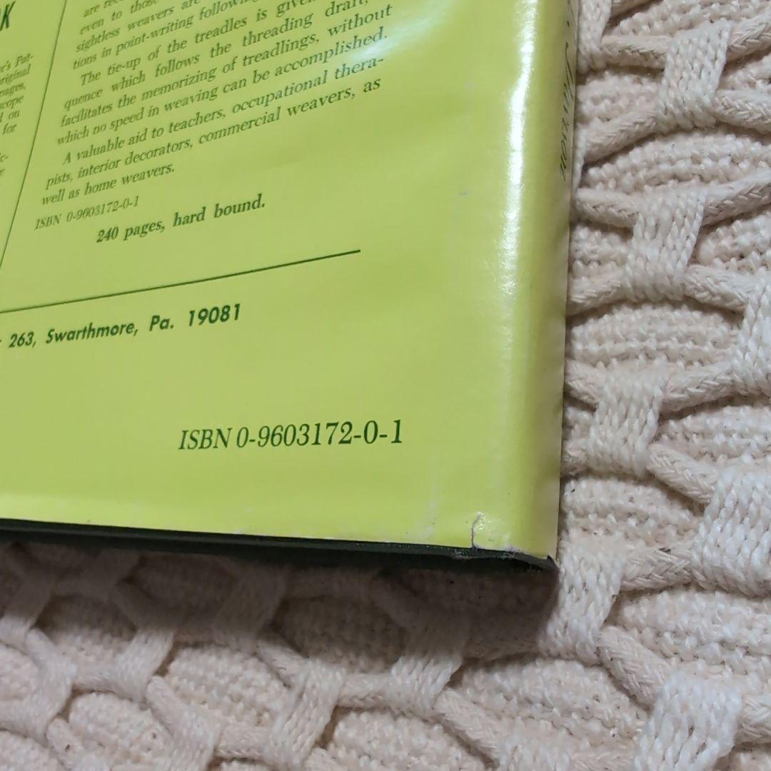 T-3001【中古】希少　A Handweaver's Pattern Book
