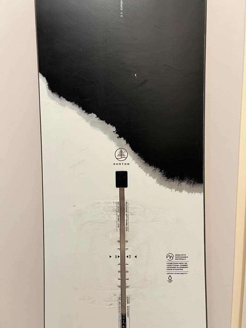スノーボード BURTON FT TOWN HERO 156cm