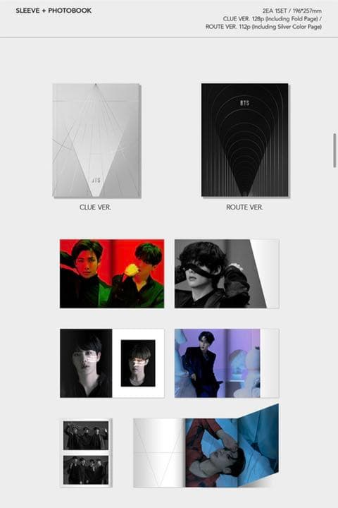 Map of the soul ONE Concept フォトブック　ポスター付