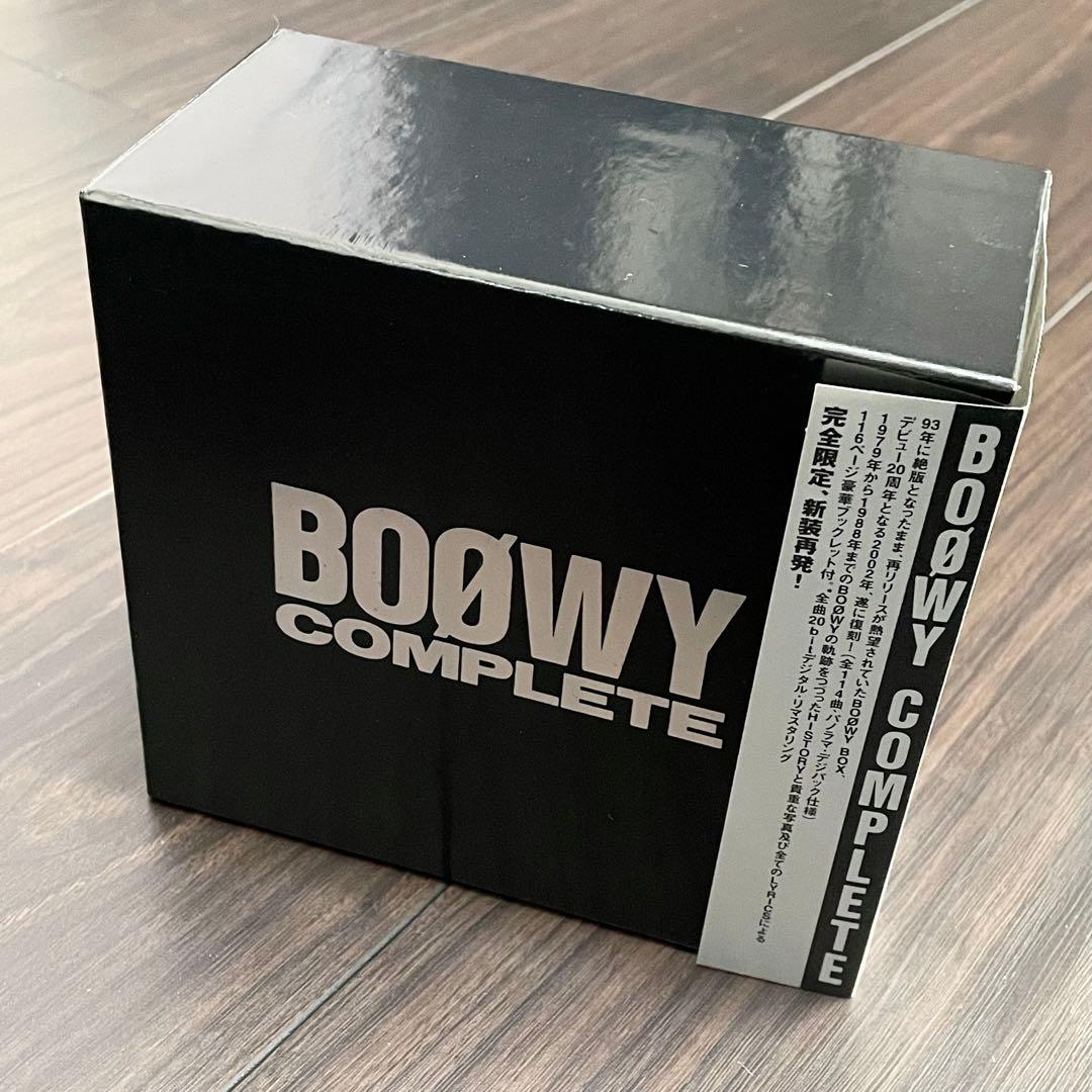 BOØWY COMPLETE 20周年記念エディション